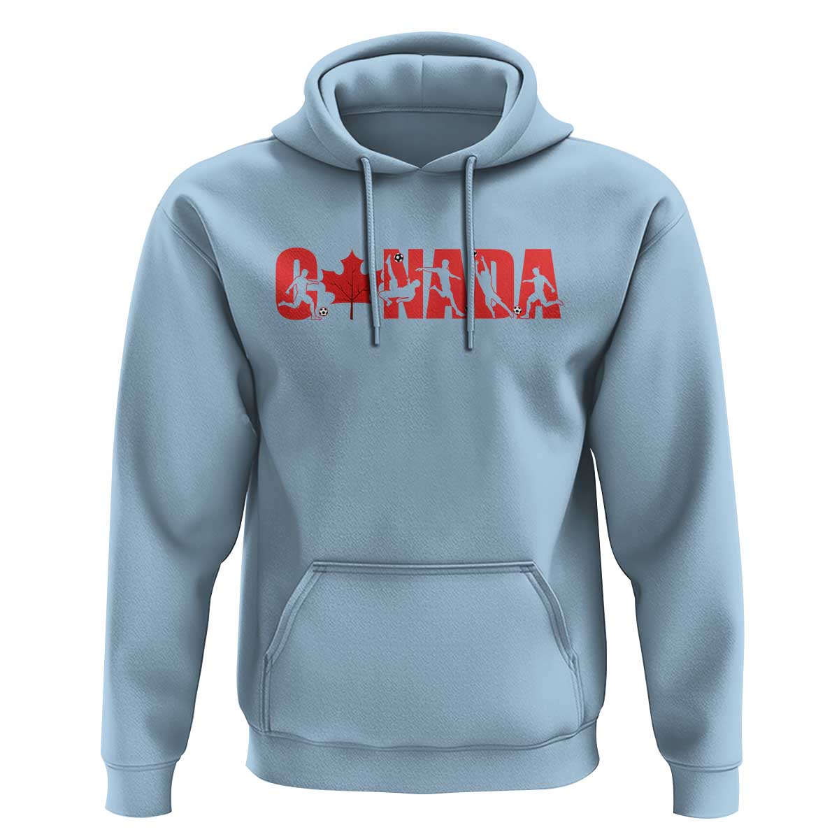 Canada National Soccer Lover Hoodie Proud Canadian Fan Gift