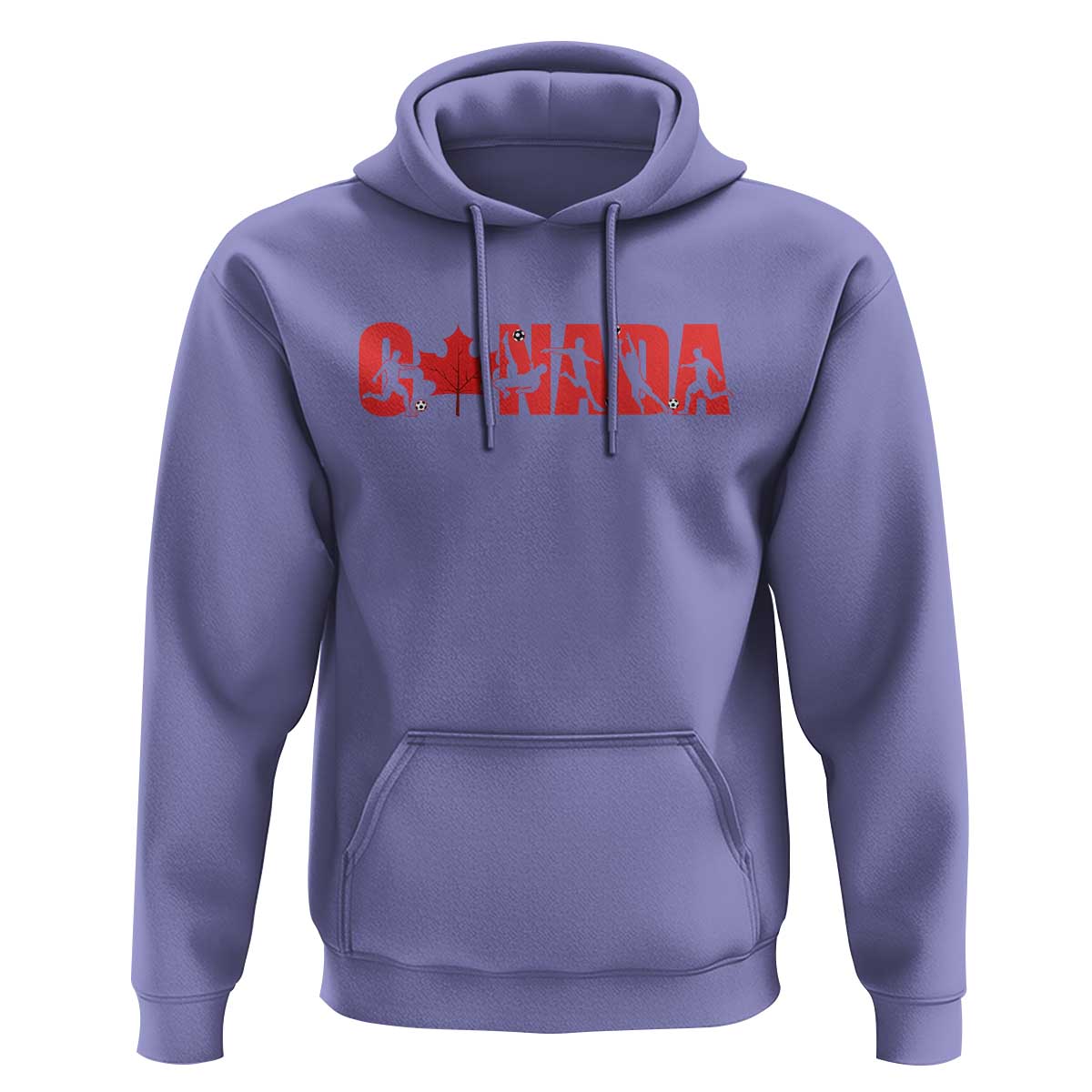 Canada National Soccer Lover Hoodie Proud Canadian Fan Gift
