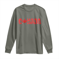 Canada National Soccer Lover Long Sleeve Shirt Proud Canadian Fan Gift
