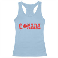 Canada National Soccer Lover Racerback Tank Top Proud Canadian Fan Gift