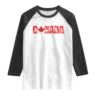 Canada National Soccer Lover Raglan Shirt Proud Canadian Fan Gift