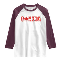 Canada National Soccer Lover Raglan Shirt Proud Canadian Fan Gift
