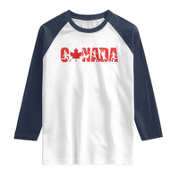 Canada National Soccer Lover Raglan Shirt Proud Canadian Fan Gift