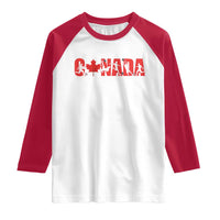 Canada National Soccer Lover Raglan Shirt Proud Canadian Fan Gift