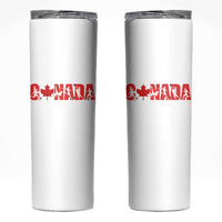 Canada National Soccer Lover Skinny Tumbler Proud Canadian Fan Gift