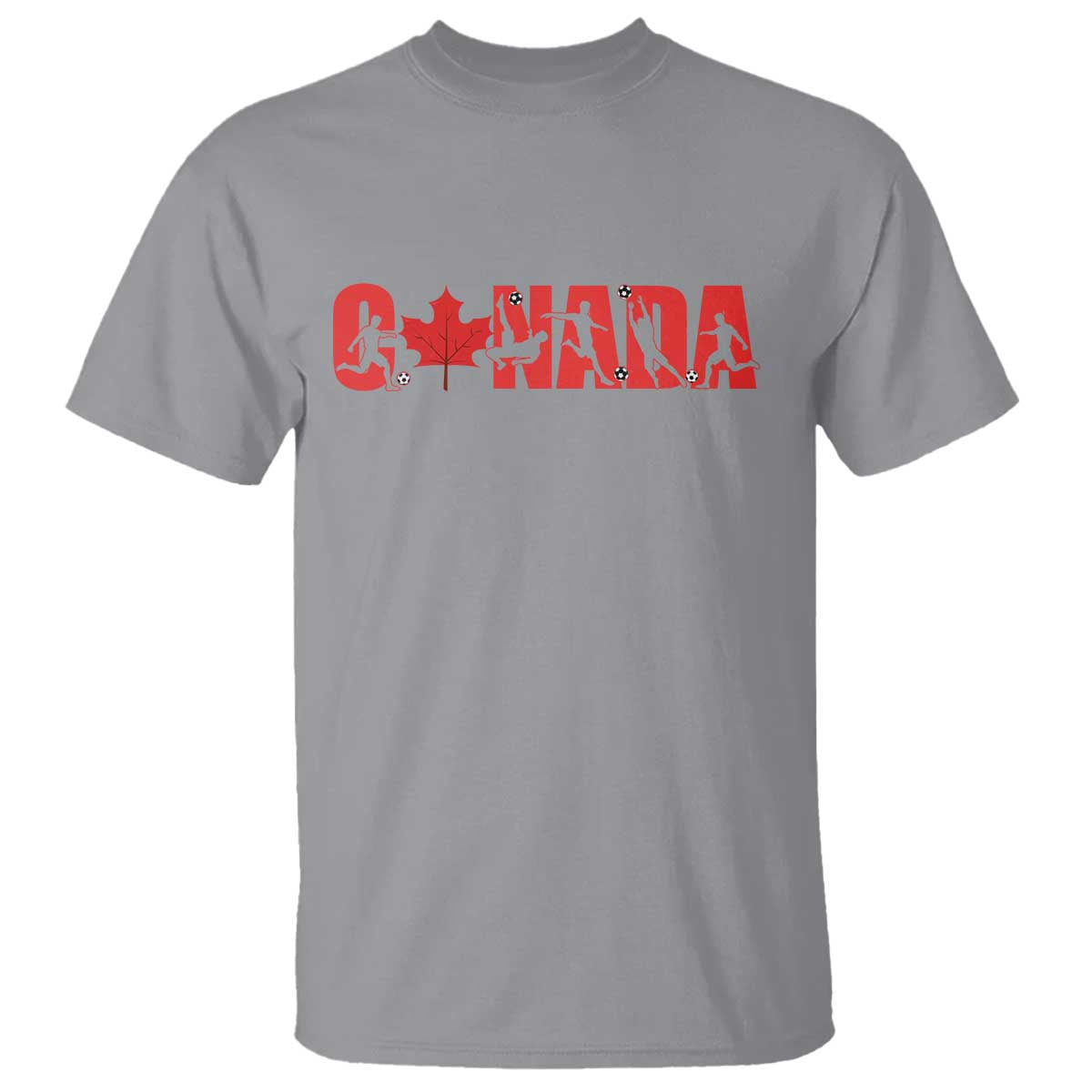 Canada National Soccer Lover T Shirt Proud Canadian Fan Gift