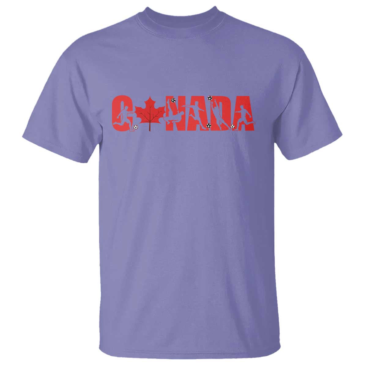 Canada National Soccer Lover T Shirt Proud Canadian Fan Gift