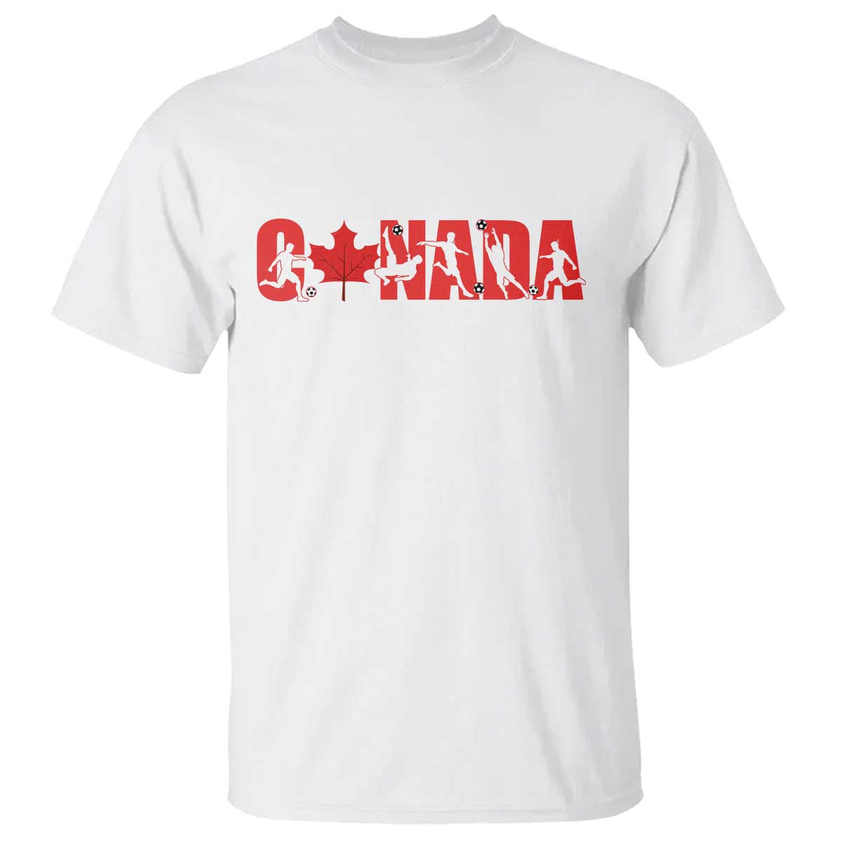 Canada National Soccer Lover T Shirt Proud Canadian Fan Gift