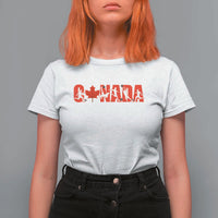 Canada National Soccer Lover T Shirt For Women Proud Canadian Fan Gift