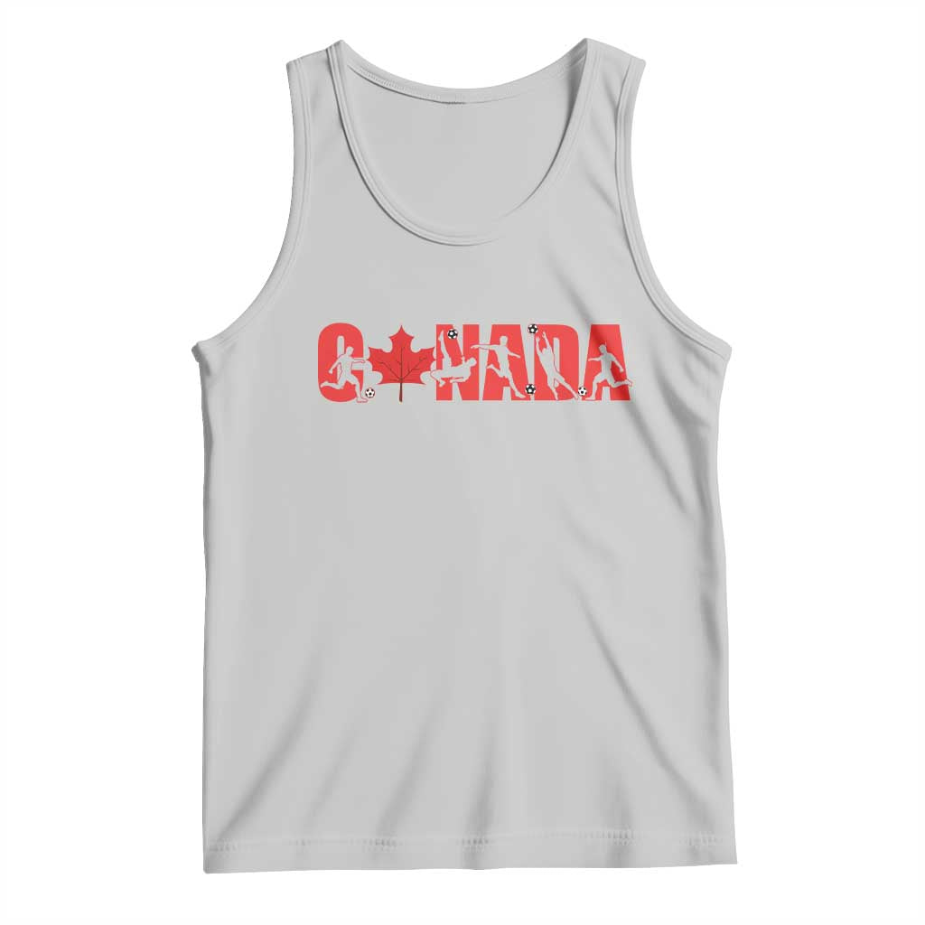 Canada National Soccer Lover Tank Top Proud Canadian Fan Gift