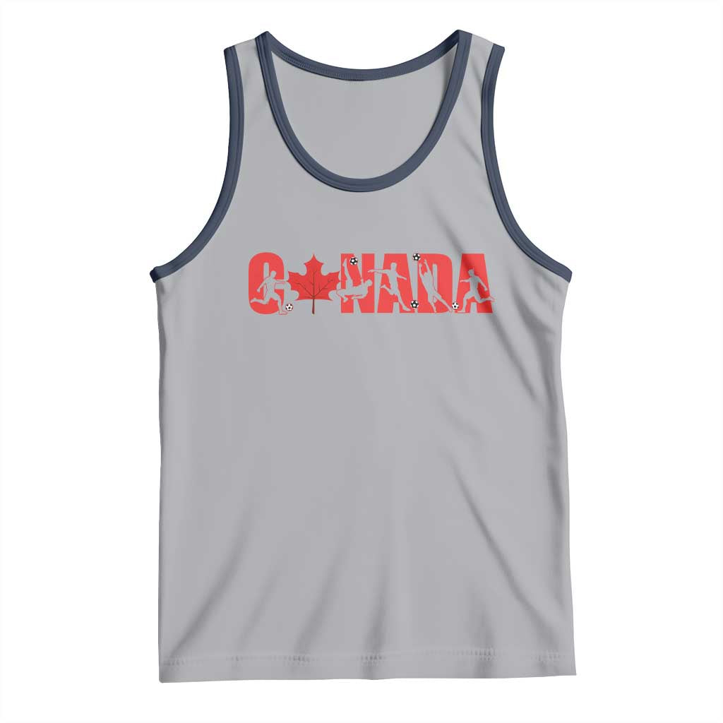 Canada National Soccer Lover Tank Top Proud Canadian Fan Gift