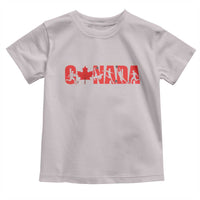 Canada National Soccer Lover Toddler T Shirt Proud Canadian Fan Gift