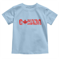 Canada National Soccer Lover Toddler T Shirt Proud Canadian Fan Gift