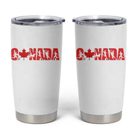 Canada National Soccer Lover Tumbler Cup Proud Canadian Fan Gift