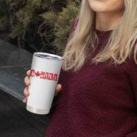 Canada National Soccer Lover Tumbler Cup Proud Canadian Fan Gift