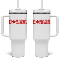 Canada National Soccer Lover Tumbler With Handle Proud Canadian Fan Gift