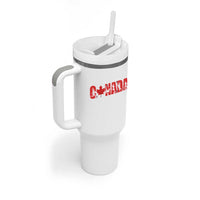 Canada National Soccer Lover Tumbler With Handle Proud Canadian Fan Gift