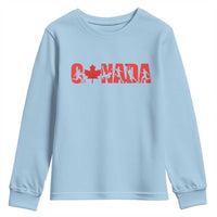 Canada National Soccer Lover Youth Sweatshirt Proud Canadian Fan Gift