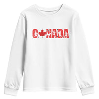 Canada National Soccer Lover Youth Sweatshirt Proud Canadian Fan Gift