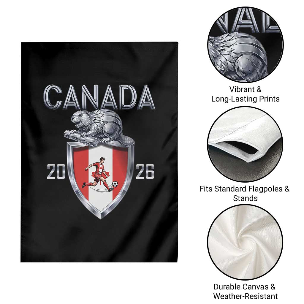Canada National Soccer Fan Garden Flag Proud Canadian Gift