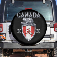 Canada National Soccer Fan Spare Tire Cover Proud Canadian Gift