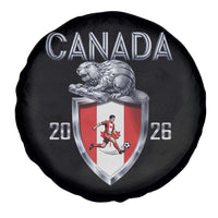 Canada National Soccer Fan Spare Tire Cover Proud Canadian Gift