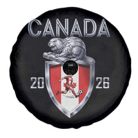 Canada National Soccer Fan Spare Tire Cover Proud Canadian Gift