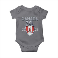 Canada National Soccer Fan Baby Onesie Proud Canadian Gift