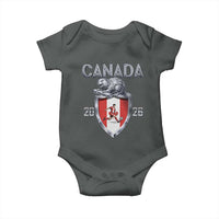 Canada National Soccer Fan Baby Onesie Proud Canadian Gift
