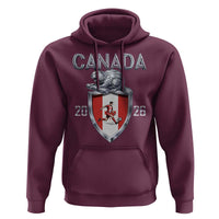 Canada National Soccer Fan Hoodie Proud Canadian Gift