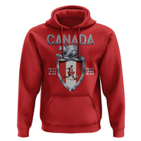 Canada National Soccer Fan Hoodie Proud Canadian Gift