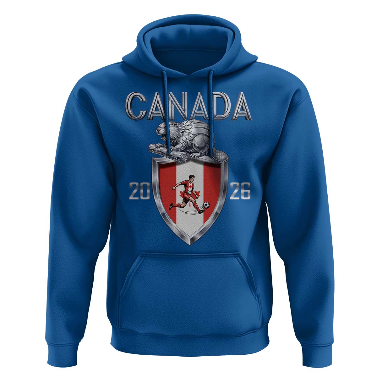 Canada National Soccer Fan Hoodie Proud Canadian Gift