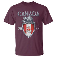 Canada National Soccer Fan T Shirt Proud Canadian Gift