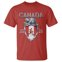Canada National Soccer Fan T Shirt Proud Canadian Gift