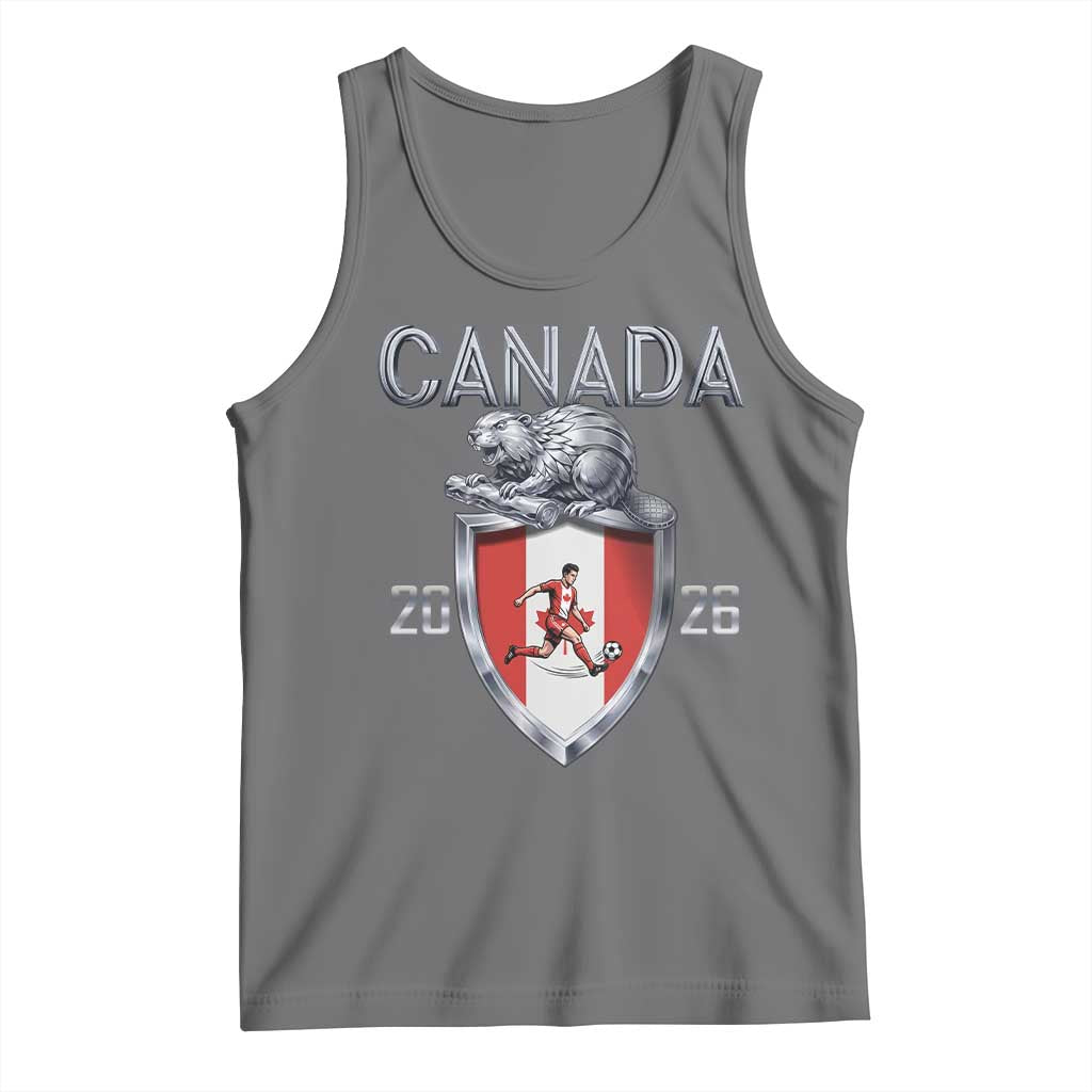 Canada National Soccer Fan Tank Top Proud Canadian Gift