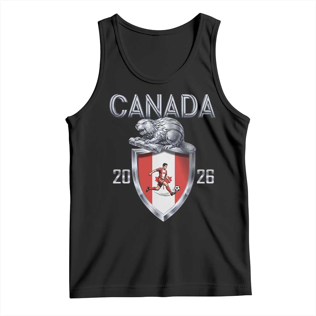 Canada National Soccer Fan Tank Top Proud Canadian Gift