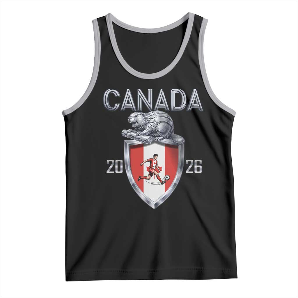 Canada National Soccer Fan Tank Top Proud Canadian Gift