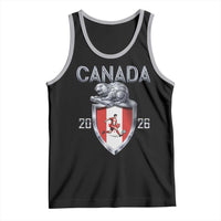 Canada National Soccer Fan Tank Top Proud Canadian Gift