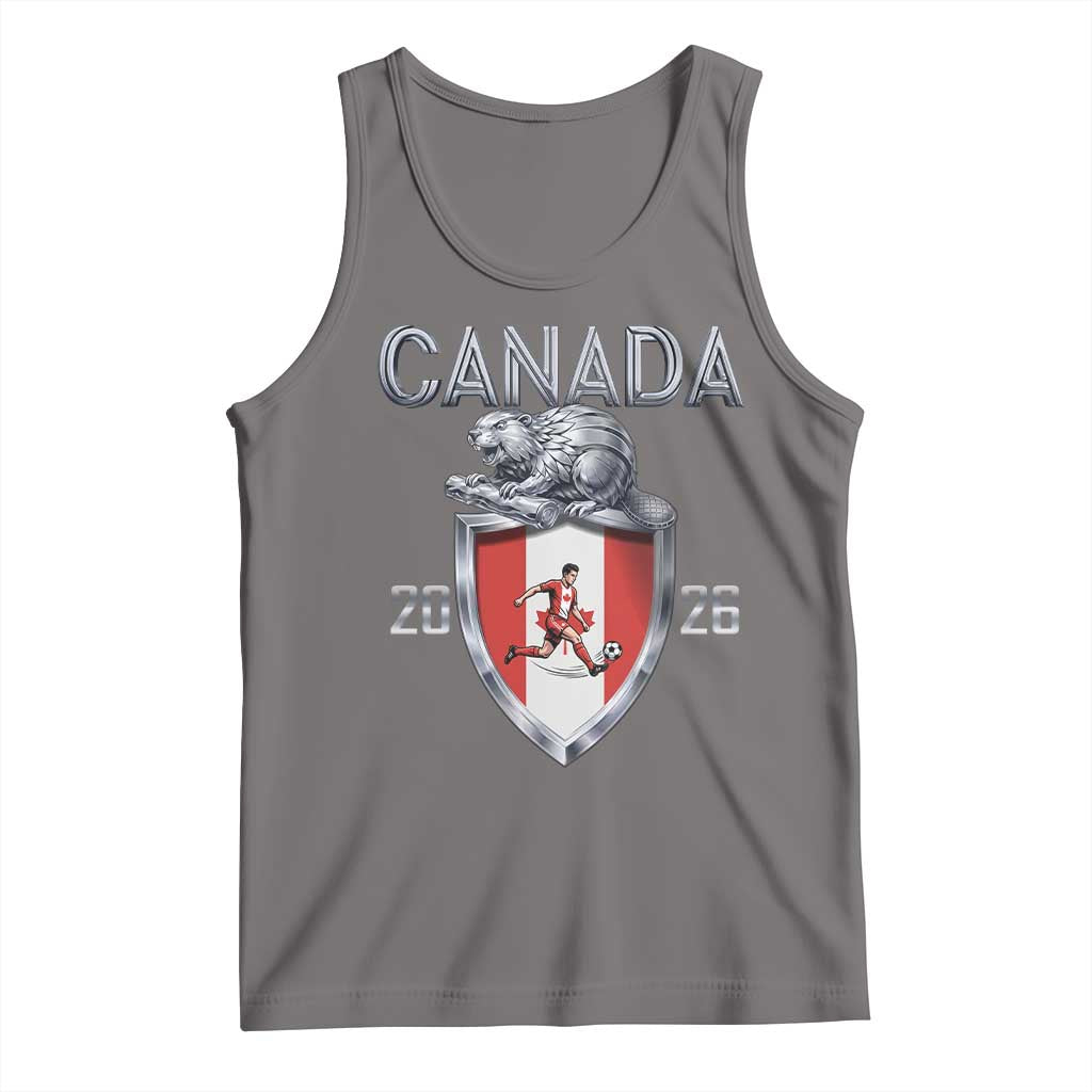 Canada National Soccer Fan Tank Top Proud Canadian Gift