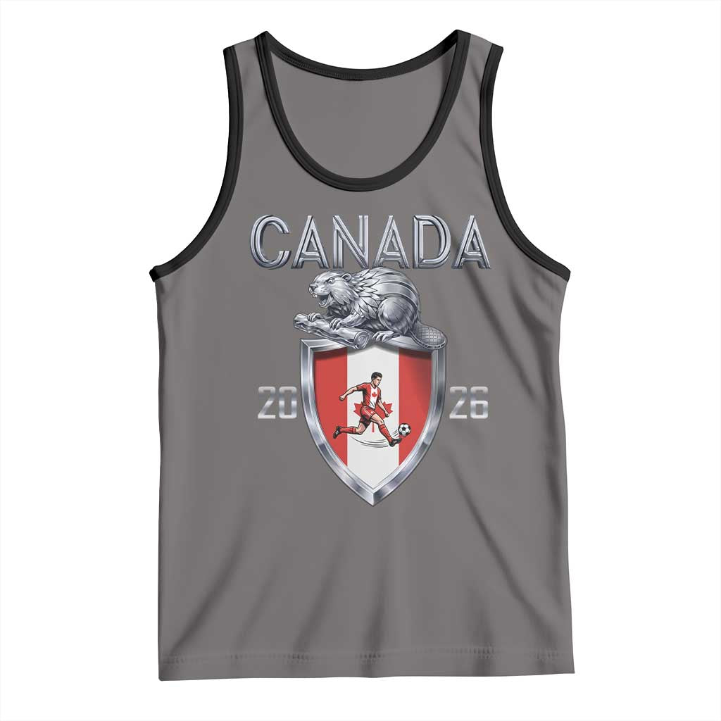 Canada National Soccer Fan Tank Top Proud Canadian Gift