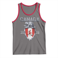 Canada National Soccer Fan Tank Top Proud Canadian Gift