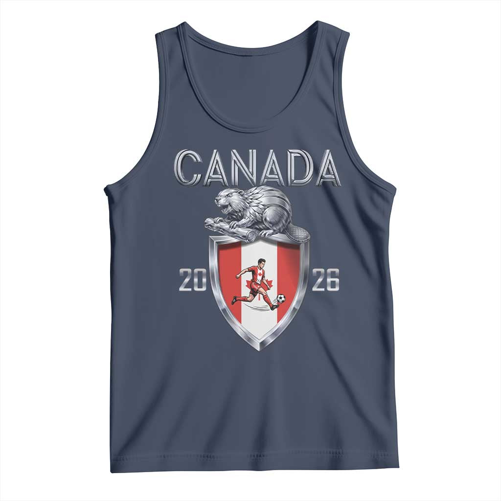 Canada National Soccer Fan Tank Top Proud Canadian Gift