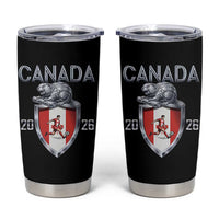 Canada National Soccer Fan Tumbler Cup Proud Canadian Gift