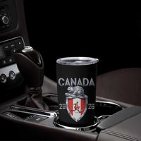 Canada National Soccer Fan Tumbler Cup Proud Canadian Gift