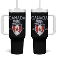 Canada National Soccer Fan Tumbler With Handle Proud Canadian Gift
