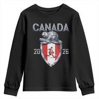 Canada National Soccer Fan Youth Sweatshirt Proud Canadian Gift