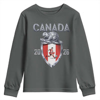 Canada National Soccer Fan Youth Sweatshirt Proud Canadian Gift