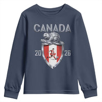 Canada National Soccer Fan Youth Sweatshirt Proud Canadian Gift