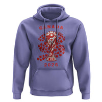 Proud Canada National Soccer Fan 2026 Patriotic Gift Hoodie