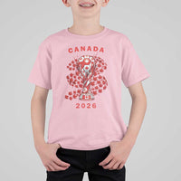 Proud Canada National Soccer Fan 2026 Patriotic Gift T Shirt For Kid